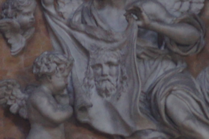 Engel mit dem Sudarium Christi